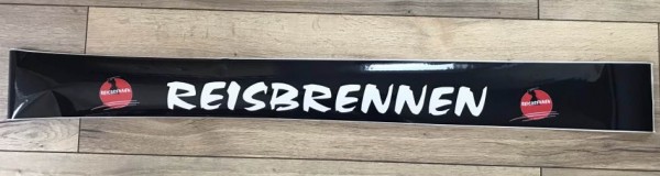 Reisbrennen Scheibenkeil Sticker
