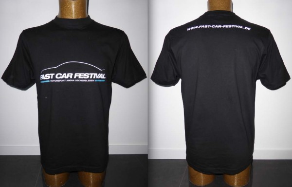 Fast Car Festival T- Shirt Men Black